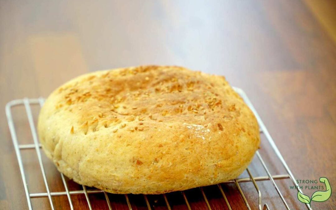 Oil-Free, Vegan, German Potato Bread – Kartoffelbrot