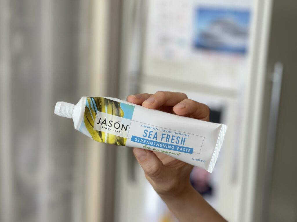 Jason sea fresh anti-plaque & strengthening toothpaste