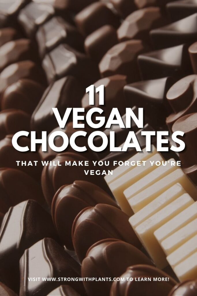 Image for pinterest: 11 best vegan chocolate brands that guarantee satisfaction