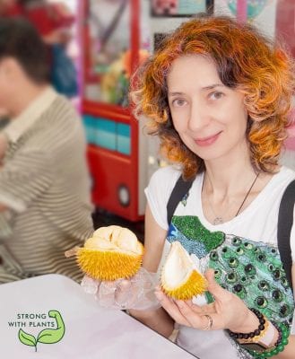 Inga eating miniature durian in malaysia. The poster image for the 10 best types of durian you must try