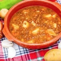 Vegan Brown Lentil Soup