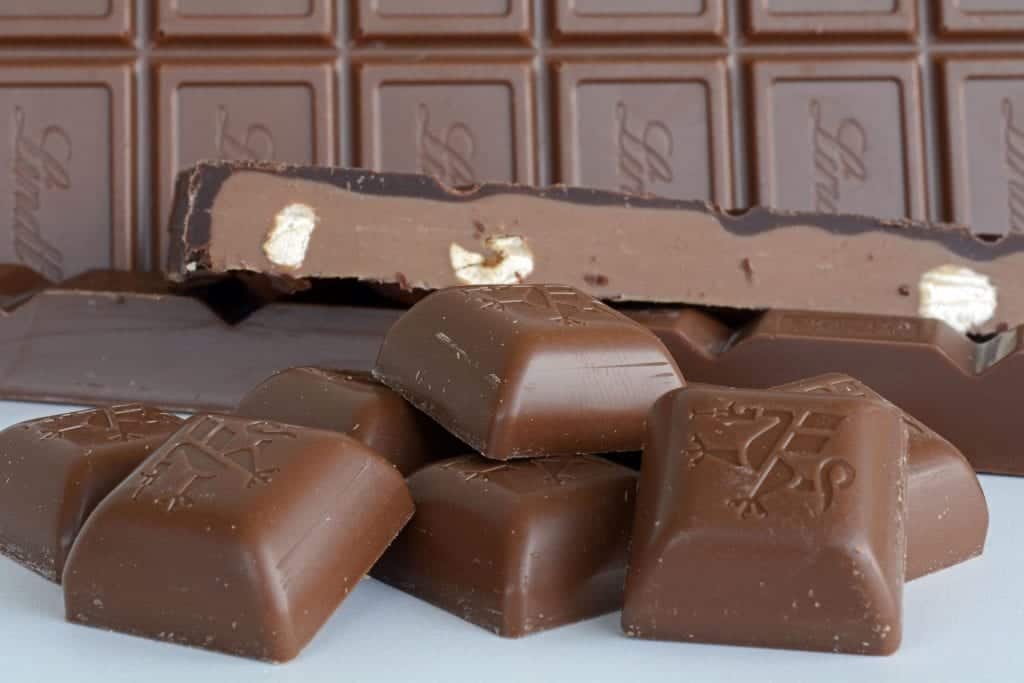 Photo of creamy looking milk chocolate bars