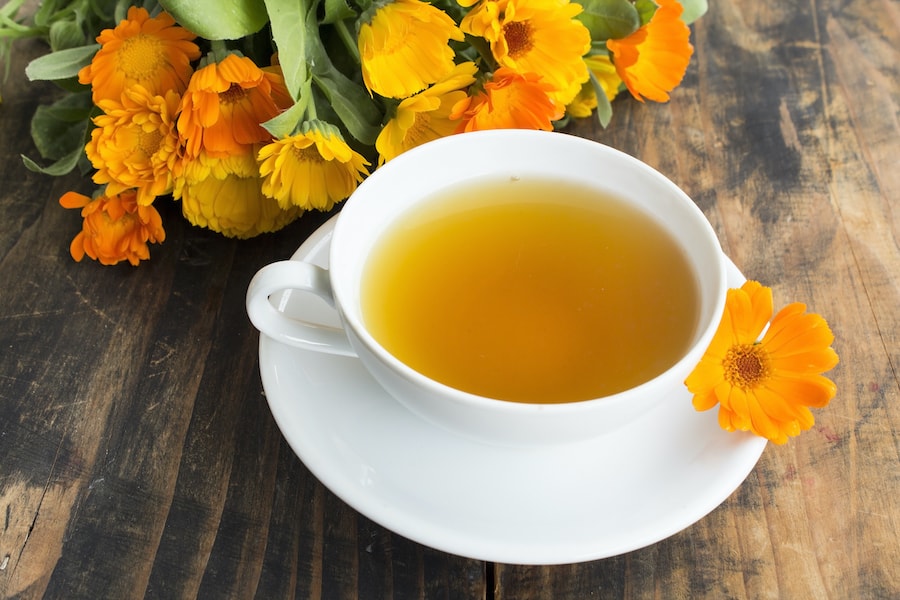 Marigold tea calendula officinalis 2028 08 26 18 34 07 utc