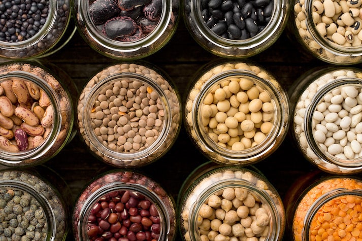 Various dried legumes in jars 2021 08 26 16 24 39 utc